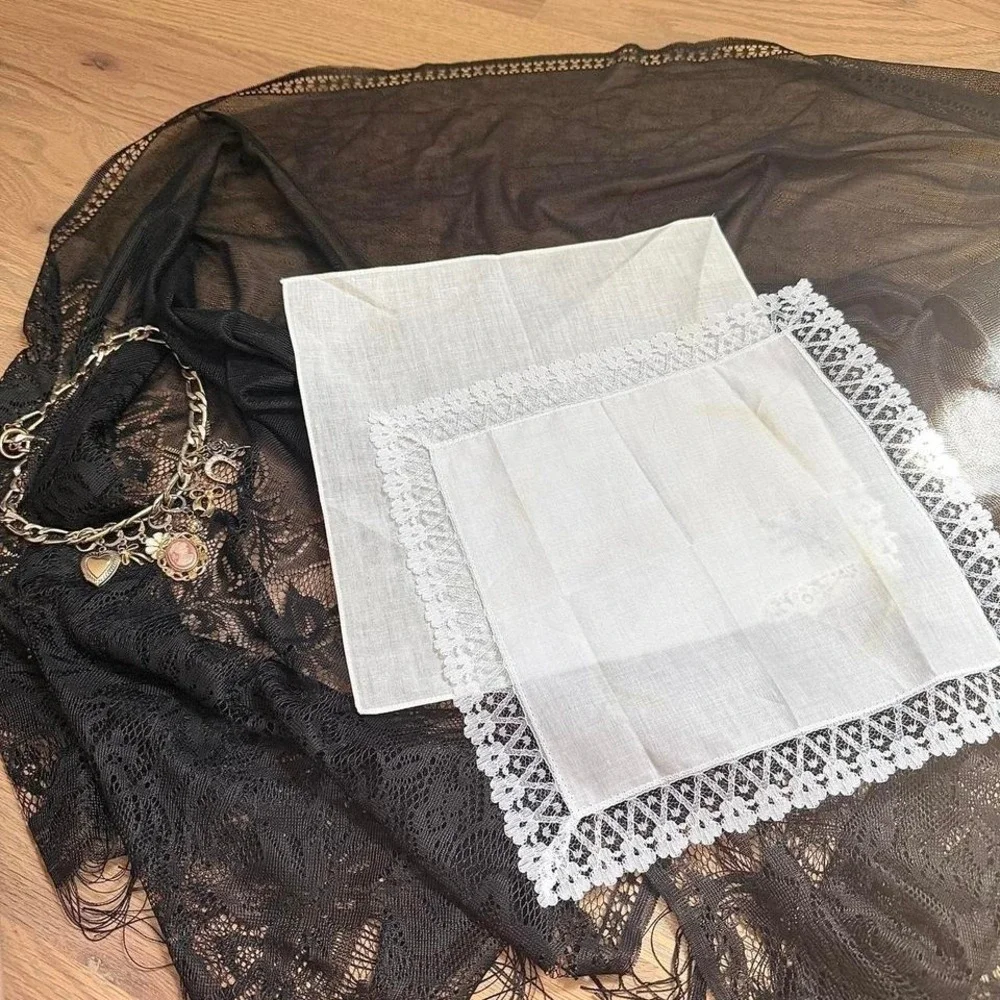 Vintage handkerchief scarf‎ bundle